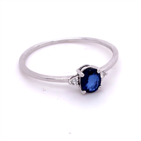 Anello Bliss Donna Bl le favole in Oro bianco Zaffiro 0.35 Ct 20108071 - 20108071